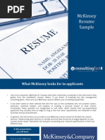 Download McKinsey Resume Sample by ConsultingFactcom SN178585850 doc pdf