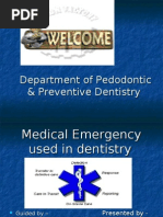 Medical Emergency in Dentistry
