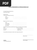 Surat Rekomendasi S2