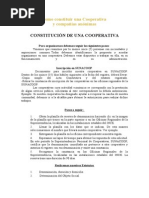 Estructura y Funciones de una Cooperativa | PDF | Cooperativa ...