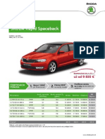 Škoda Rapid Spaceback - Cenník Október 2013 PDF