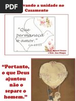 Preservando a Unidade No Casamento
