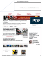 Ahora Sí, La Tarjeta Universal Ya Sirve en El Metro - PDF