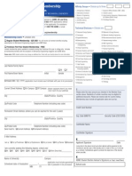 Student Membership Applicati