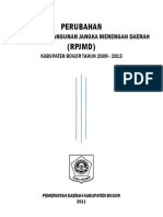 Download RPJMD-kabupaten-Bogor-Perubahan-2008-2013pdf by Aqli Alfian A Latif SN178627651 doc pdf
