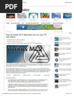 Download How to install OS X Mountain Lion on your PC with iAtkospdf by Rana Maharana SN178628441 doc pdf