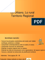 Sistema Urbano y Rural