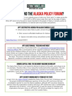 AK - Who Is Behind The Alaska Policy Forum FINAL