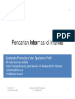 Pencarian Informasi di Internet