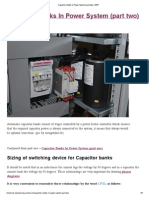 Capacitor Banks in Power System 2 PDF