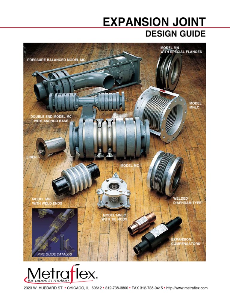 Metraflex Expansion Joints PDF | PDF | Pipe (Fluid Conveyance) | Gas ...