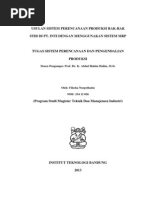 Download TUGAS_SISTEM_PERENCANAAN_DAN_PENGENDALIAN_PRODUKSIpdf by Dewi Widihandari Fitriani SN178654805 doc pdf