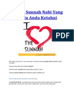 3 Jenis Sunnah Nabi Yang Perlu Anda PDF