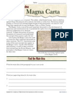 Main Idea - Magna Carta