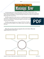 Main Idea - Mississippi Rive