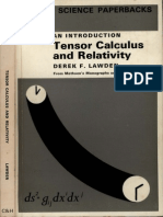 Lawden AnIntroductionToTensorCalculusRelativity PDF