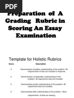 Download Rubric Scoring for the Essay Type of Test by Divina Gracia Barrion Cuya SN178685809 doc pdf