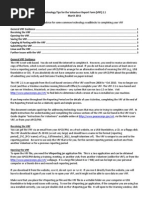 Peace Corps Technology Tips for the Volunteer Report Form (VRF) 2.1March 2011