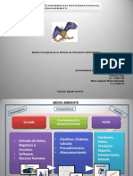 Modelo Conceptual Sistema Información Administrativo