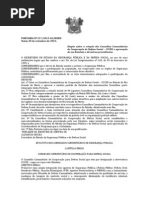 PORTARIA Nº 217 Dispõe sobre a criação dos Conselhos Comunitários de Cooperação de Defesa Social – CCCDS e aprovação de seu Estatuto