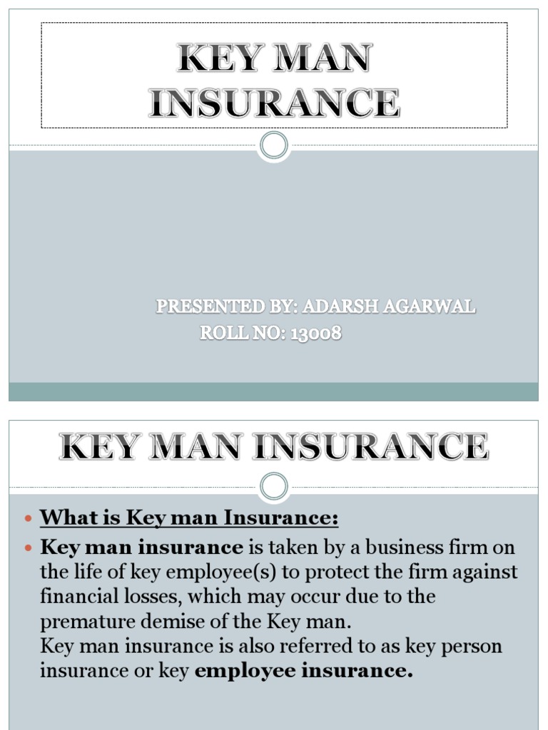 key man insurance powerpoint presentation