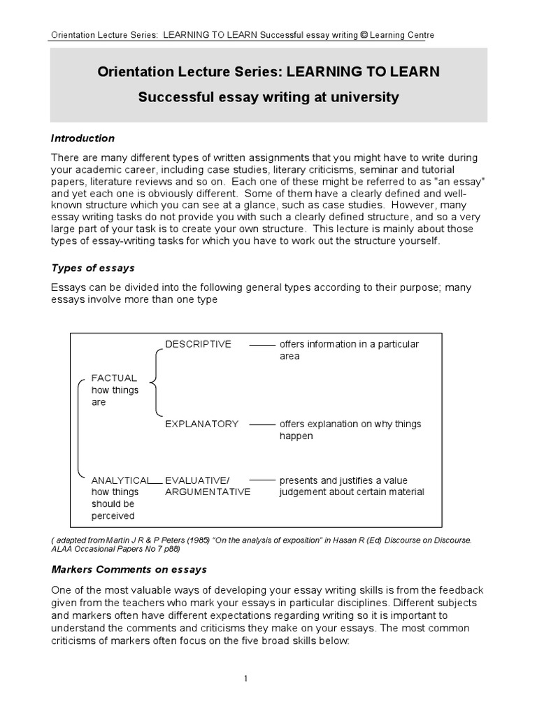 How to write an orientation report image
