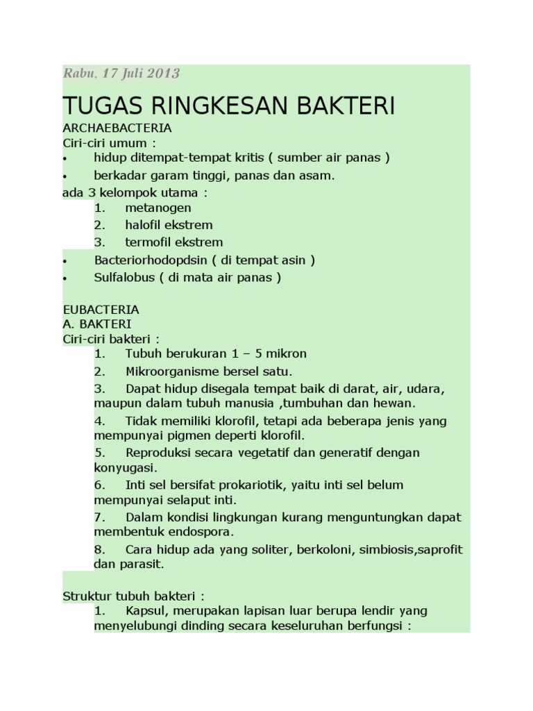 Ringkasan bakteri.doc