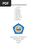 Download MAKALAH TERAPI OKUPASI by Vasista Sanjaya SN178705515 doc pdf