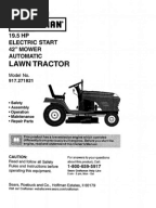 Craftsman GT3000 Owners Manual