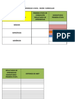 Matriz Nivel Micro Curricular