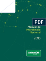 Manual de Intercâmbio Nacional 2013