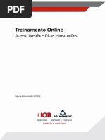 Manual Online - Acesso WebEx