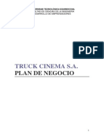 Plan de Negocios Truck Cinema