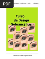 Curso Design de Sobrancelhas