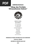 Download Sikap dan Perilaku Wirausahawan Suksesdocx by Wulandari Nimas SN178745622 doc pdf