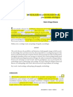 M Metodología de la sociología visual