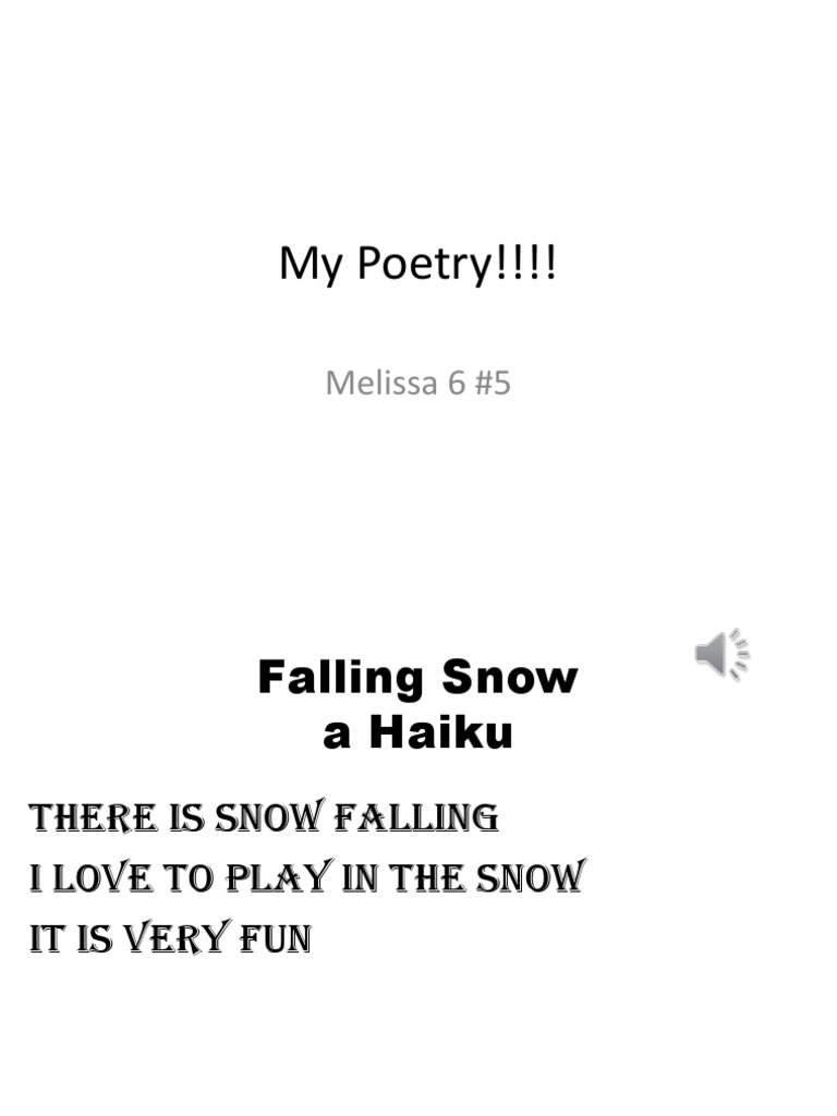 Creative Student Poetry Collection | PDF | Language Arts & Discipline ...