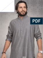 Shahid Afridi Kurta Collection For Eid Day 2013 For Men PDF