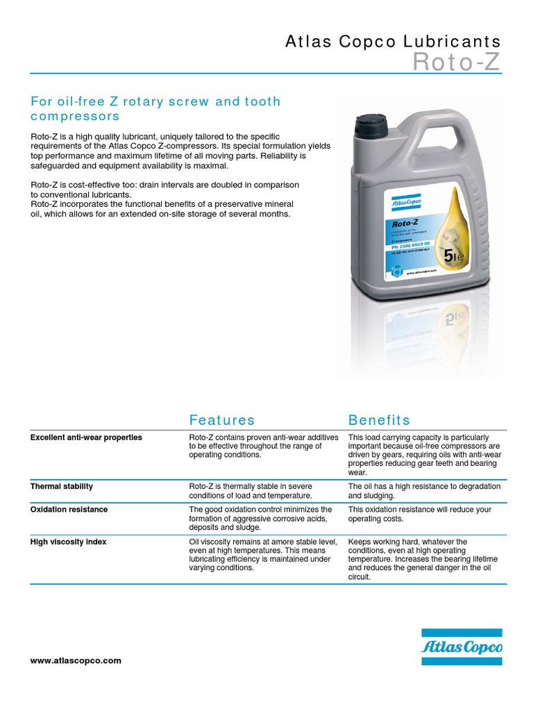 ROTOZ OIL Lubricant Gear