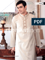 Naqsh by Nishat Linen Latest Men Eid Kurta Collection 2013 PDF