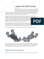 Aerodynamic Study of The CDG Concept