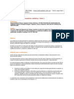 Almacenamiento en Estanterías Metálicas (Parte I)