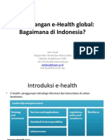 Perkembangan e-health global: bagaimana di Indonesia