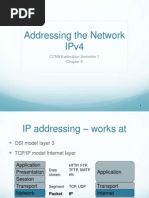 Chapter 6 - Addressing The Network IPv4