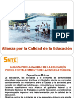 Alianza Por La Calidad de La Educacion