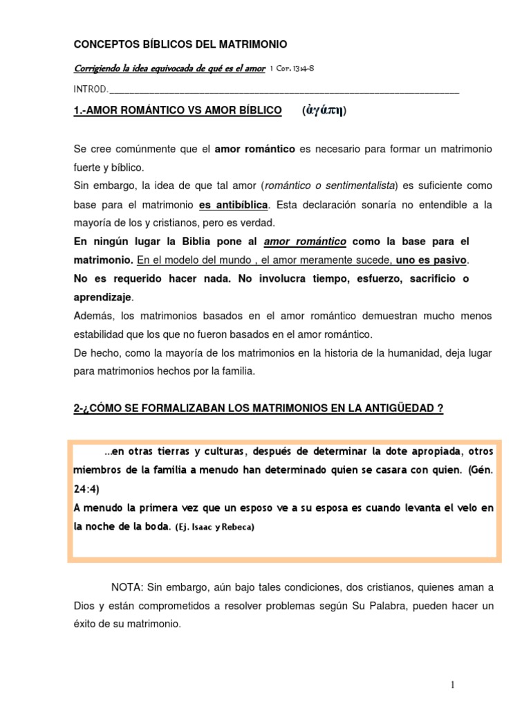 Promesas de Dios en el Matrimonio | PDF | Matrimonio | Amor