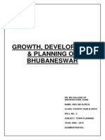 Growth, Development & Planning of Bhubaneswar