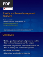 Identity and Access Management Overview