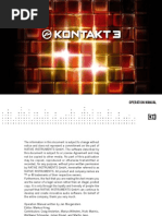 Download kontakt 3 manual english by caffi2003 SN17887735 doc pdf