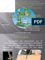 Taladro Radial